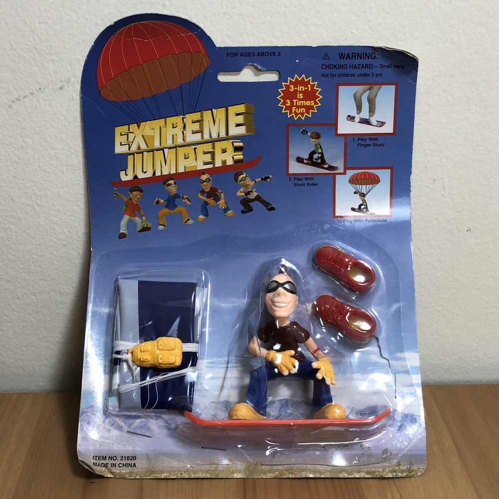 Extreme Jumpers Toy Parachute Resealed Box